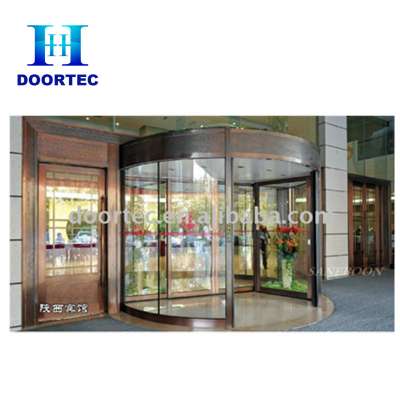 Hot sale & hign quality Automatic door glass revolving door,automatic door operator